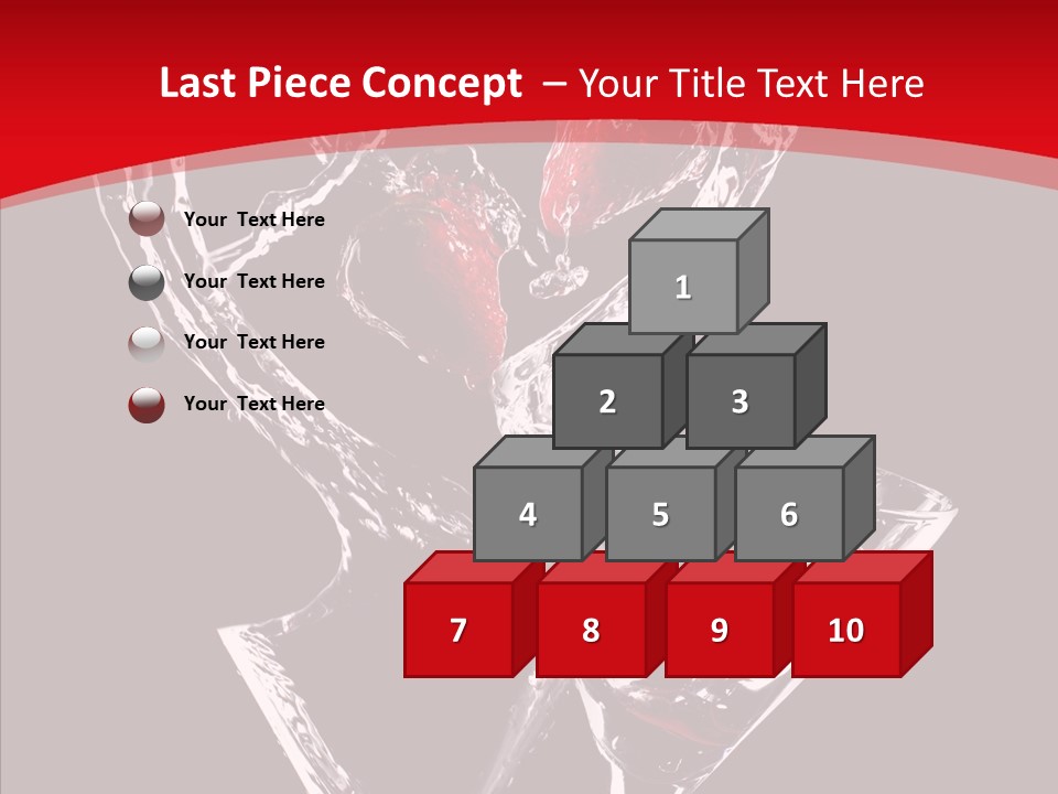 Color Glass Celebration PowerPoint Template