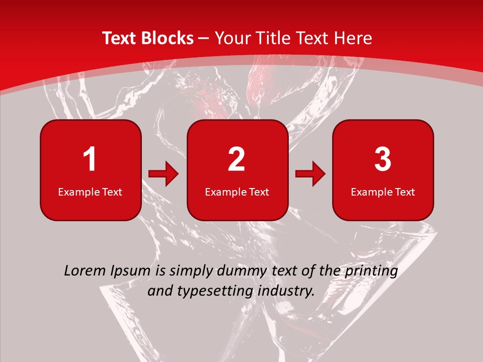 Color Glass Celebration PowerPoint Template