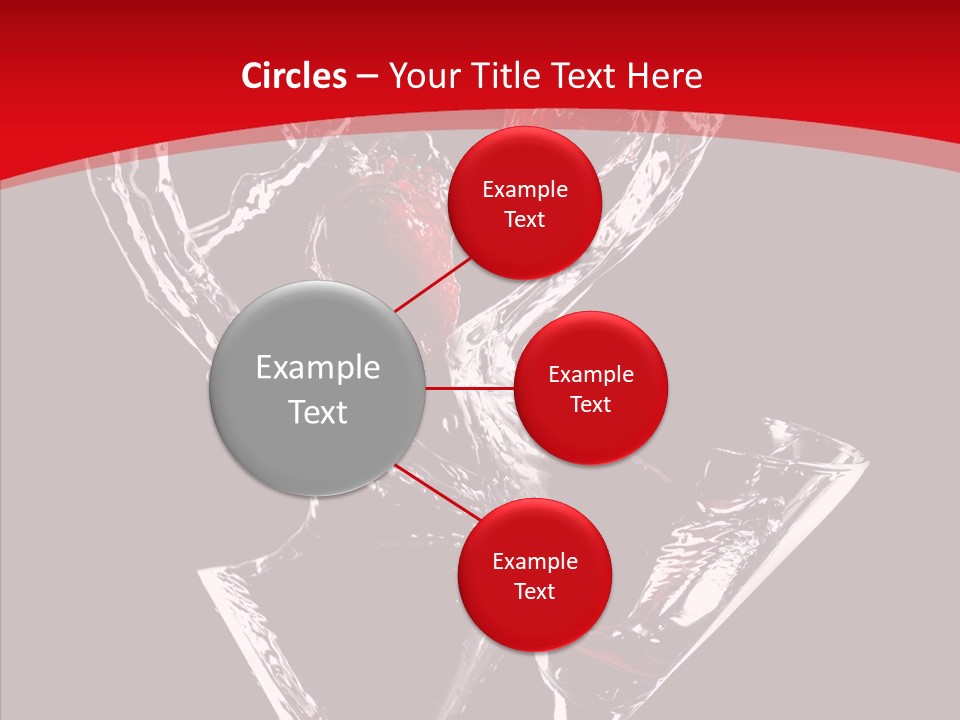 Color Glass Celebration PowerPoint Template