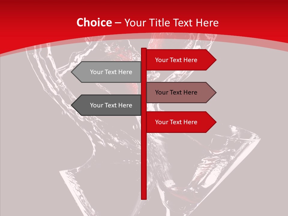 Color Glass Celebration PowerPoint Template