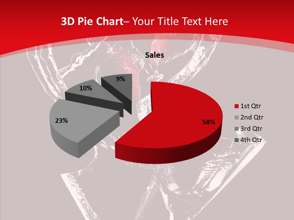 Color Glass Celebration PowerPoint Template