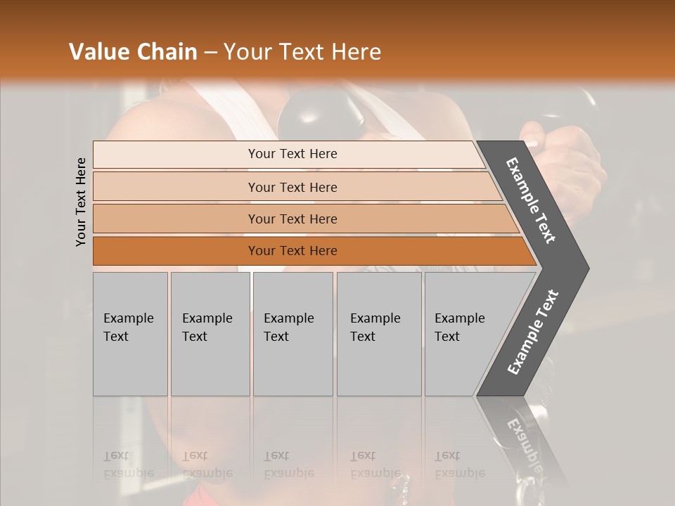 Buffed Gym Machines PowerPoint Template