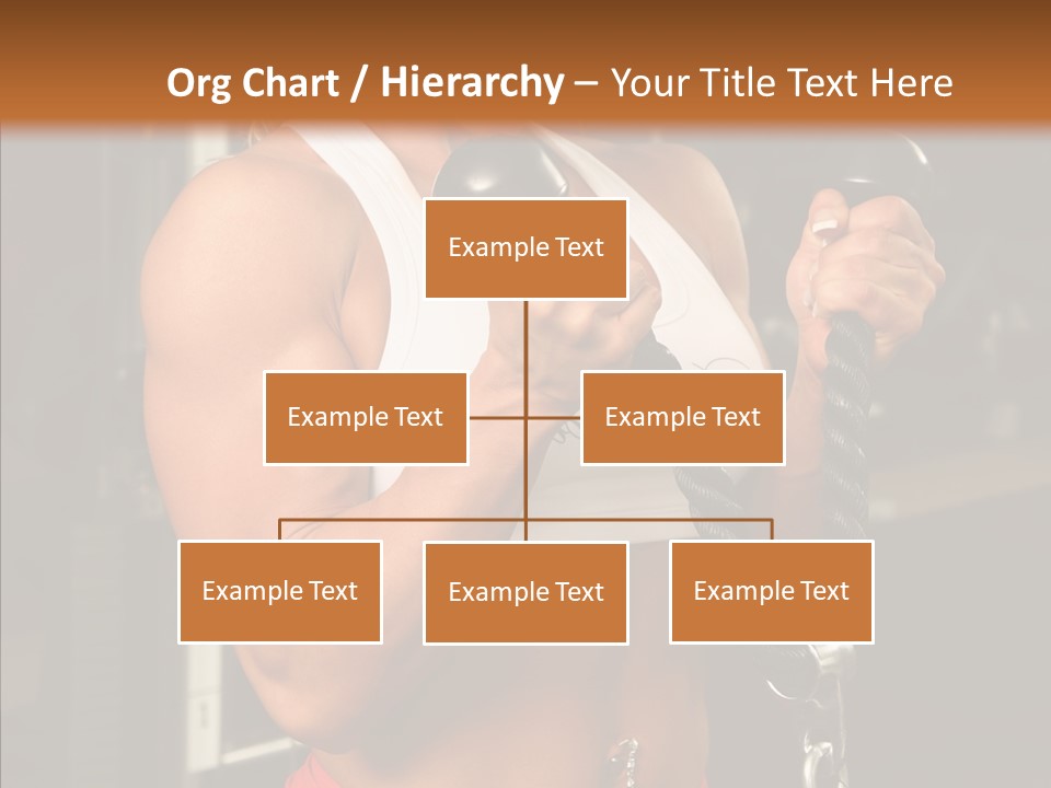 Buffed Gym Machines PowerPoint Template
