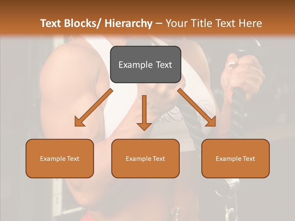 Buffed Gym Machines PowerPoint Template