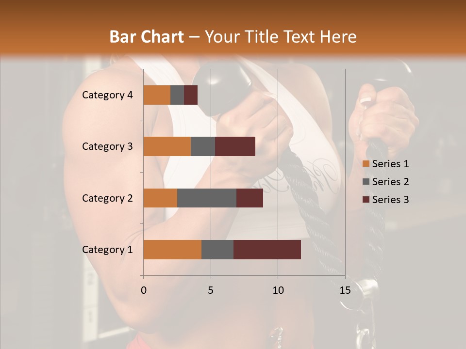 Buffed Gym Machines PowerPoint Template