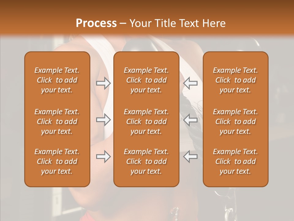 Buffed Gym Machines PowerPoint Template
