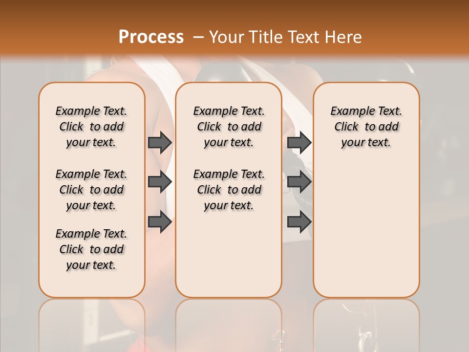 Buffed Gym Machines PowerPoint Template