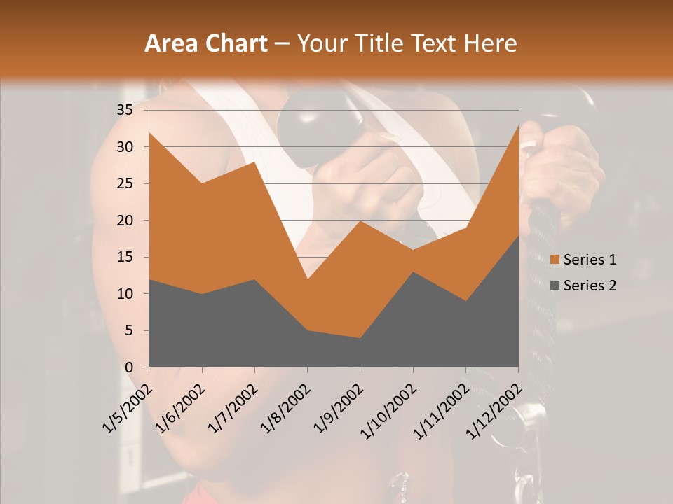 Buffed Gym Machines PowerPoint Template