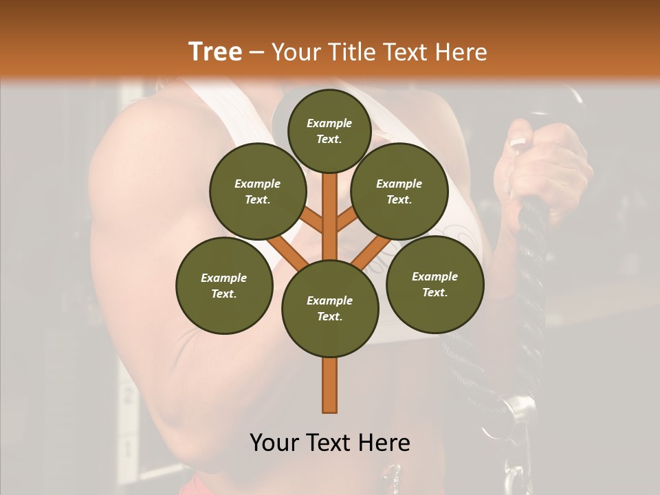 Buffed Gym Machines PowerPoint Template