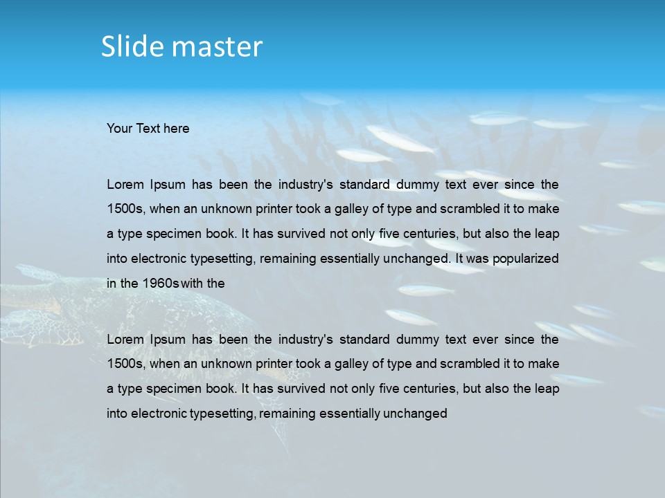 Reptile Tropic Moving PowerPoint Template