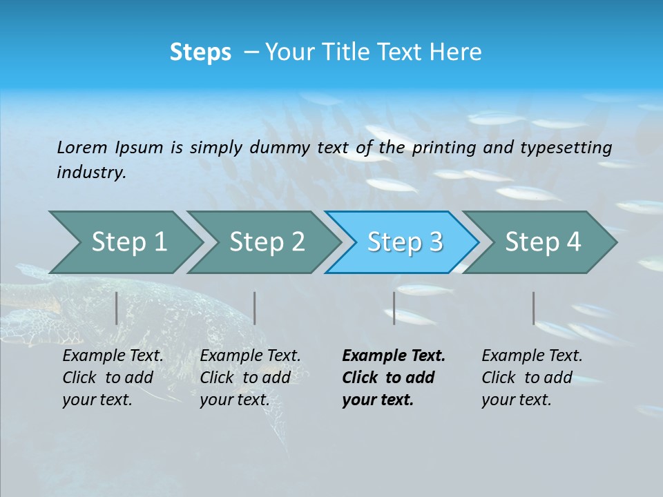 Reptile Tropic Moving PowerPoint Template