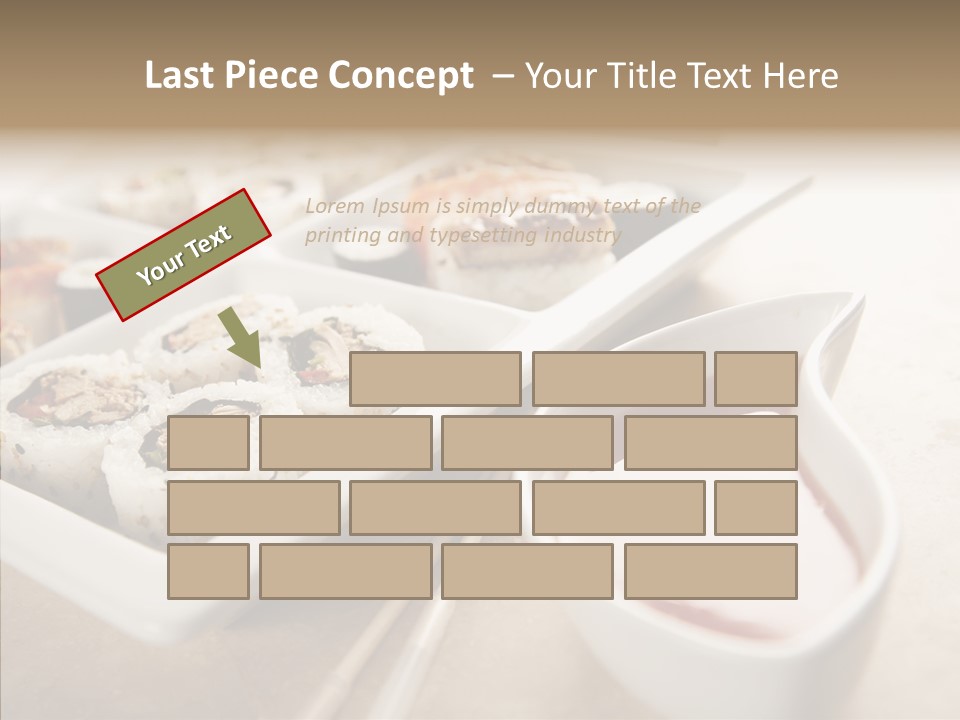 Chair Happy Room PowerPoint Template