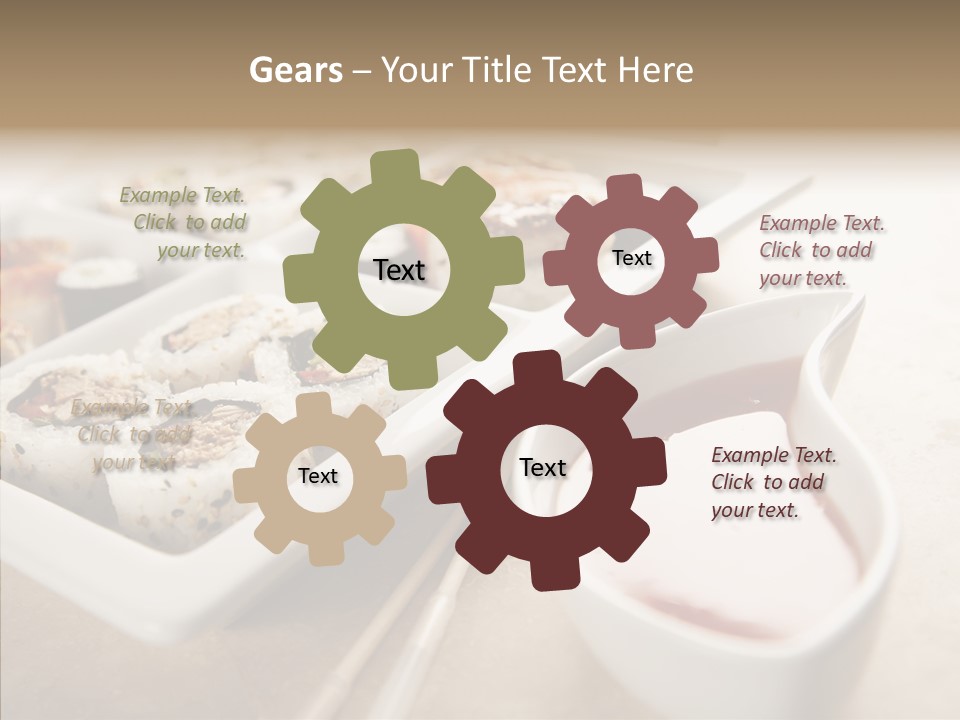 Chair Happy Room PowerPoint Template