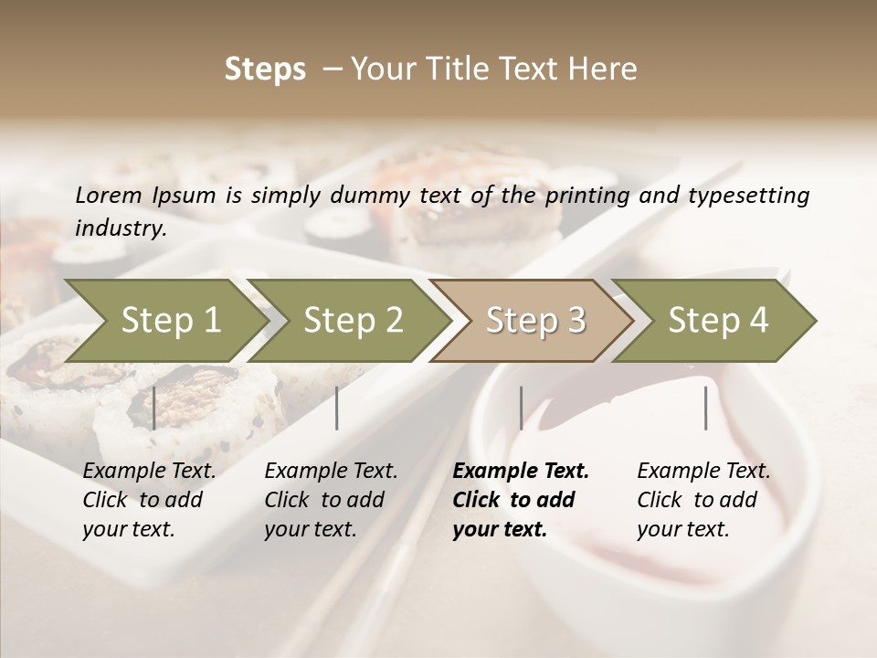 Chair Happy Room PowerPoint Template