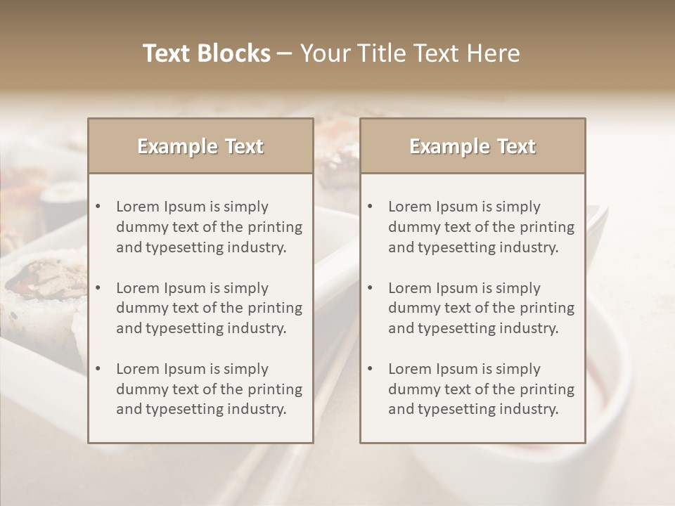 Chair Happy Room PowerPoint Template