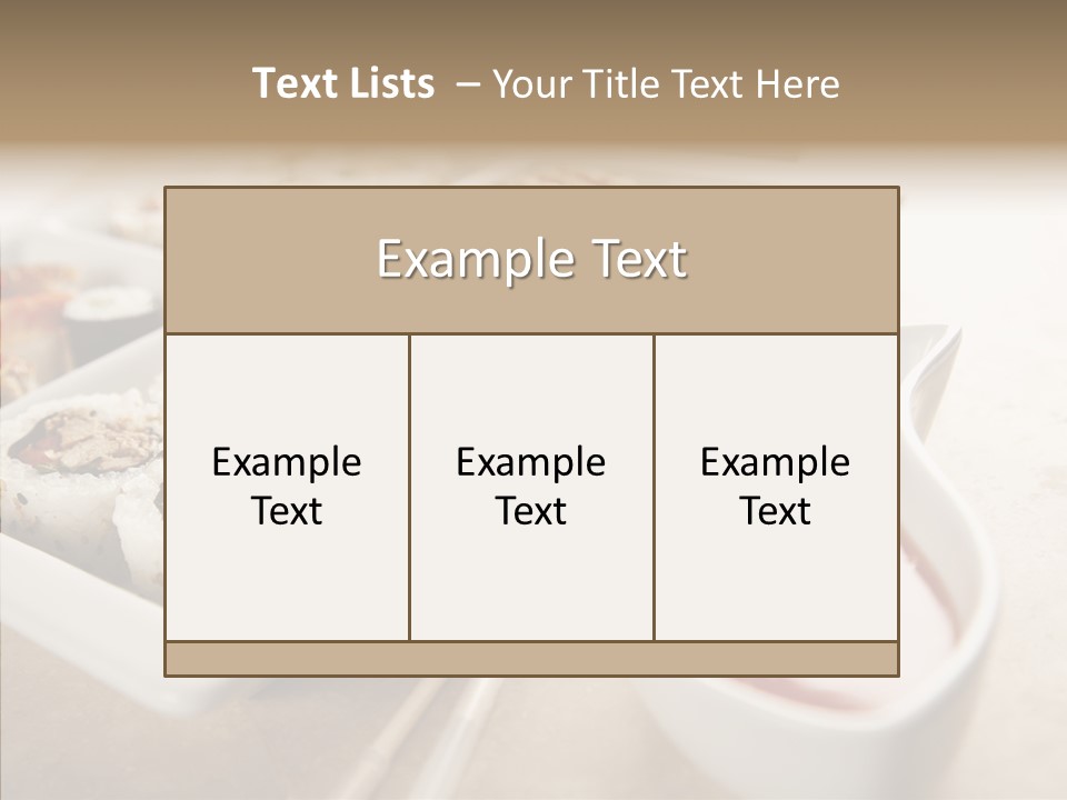 Chair Happy Room PowerPoint Template