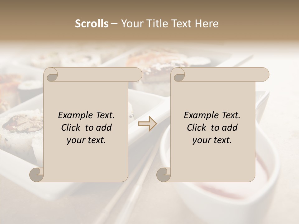 Chair Happy Room PowerPoint Template