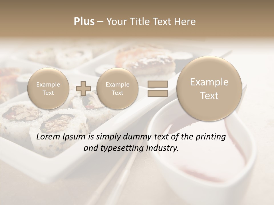 Chair Happy Room PowerPoint Template