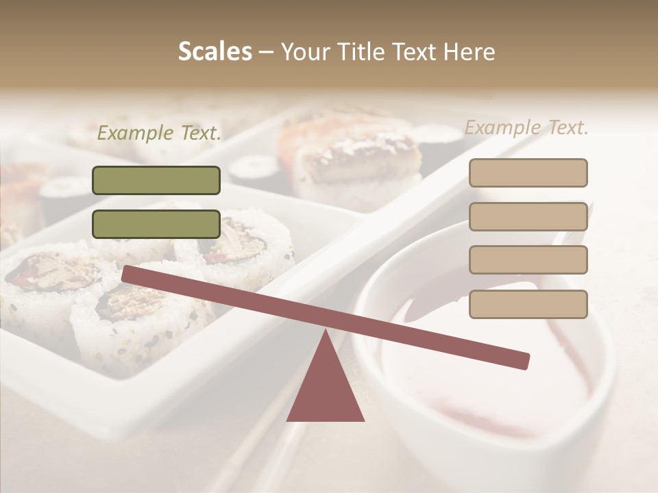 Chair Happy Room PowerPoint Template