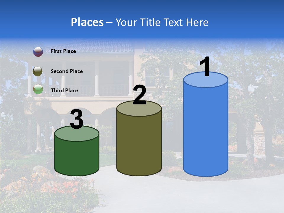 Household Old Neighborhood PowerPoint Template