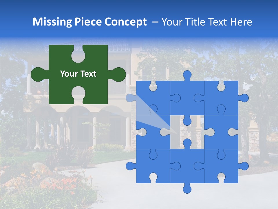 Household Old Neighborhood PowerPoint Template