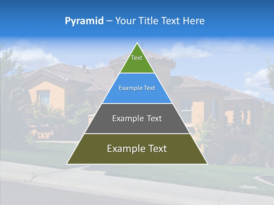 City Lawn Property PowerPoint Template