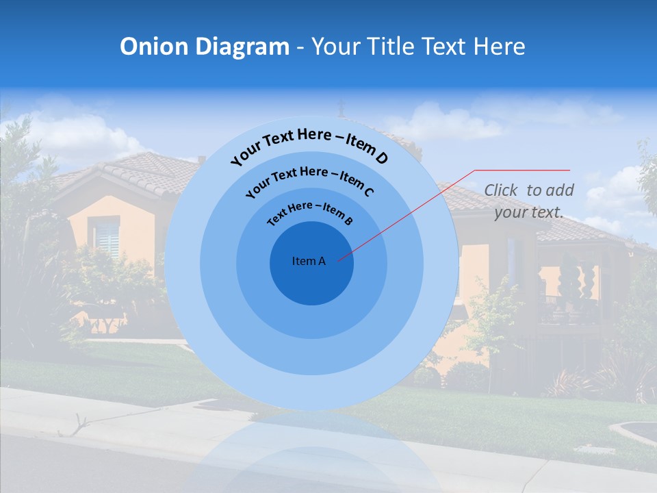 City Lawn Property PowerPoint Template