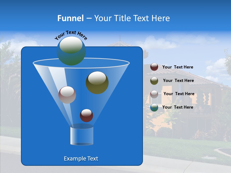 City Lawn Property PowerPoint Template