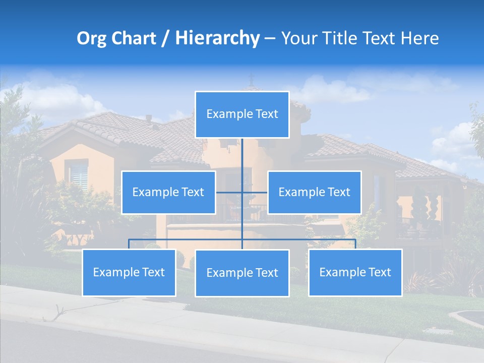 City Lawn Property PowerPoint Template