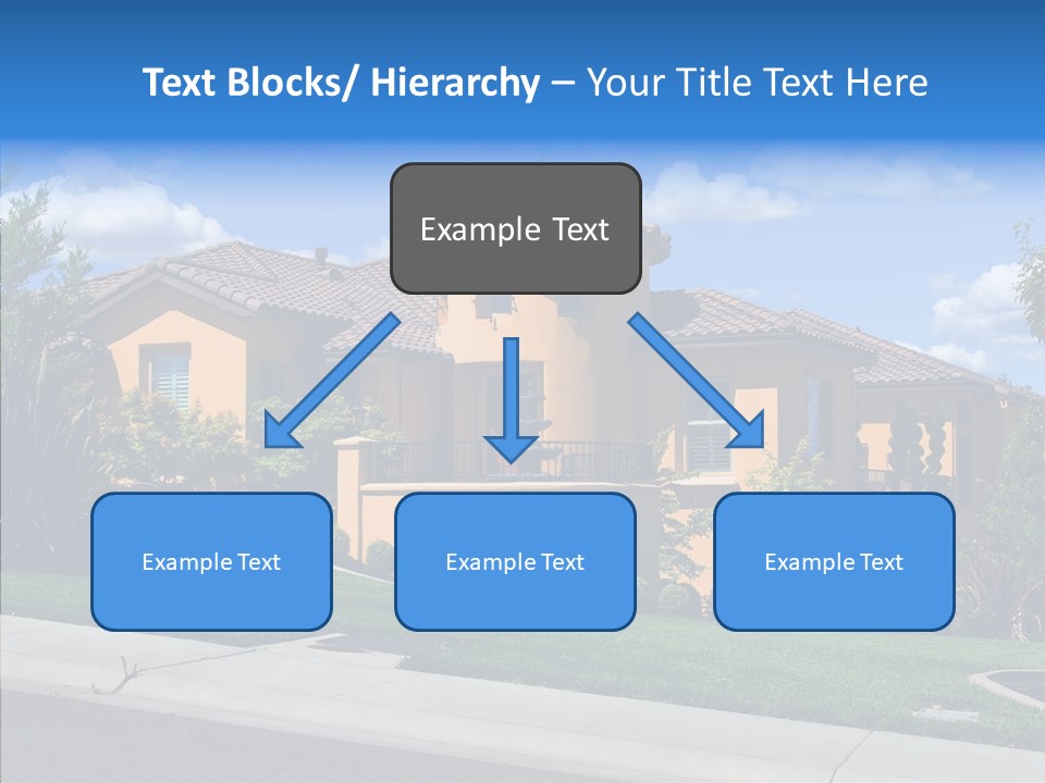 City Lawn Property PowerPoint Template