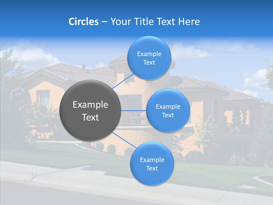 City Lawn Property PowerPoint Template