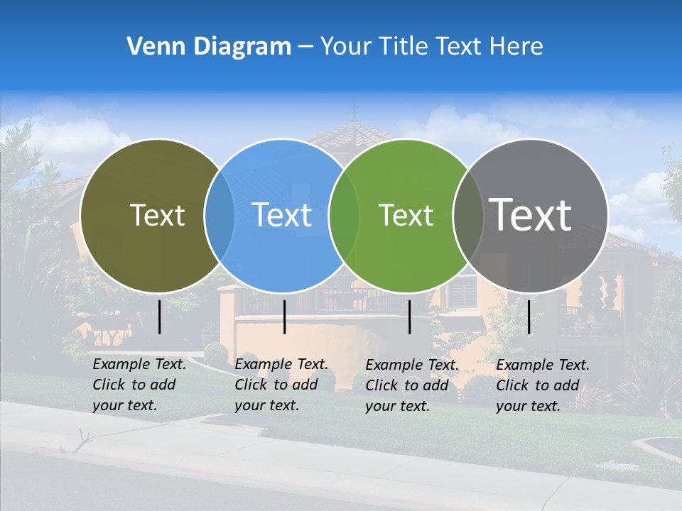 City Lawn Property PowerPoint Template