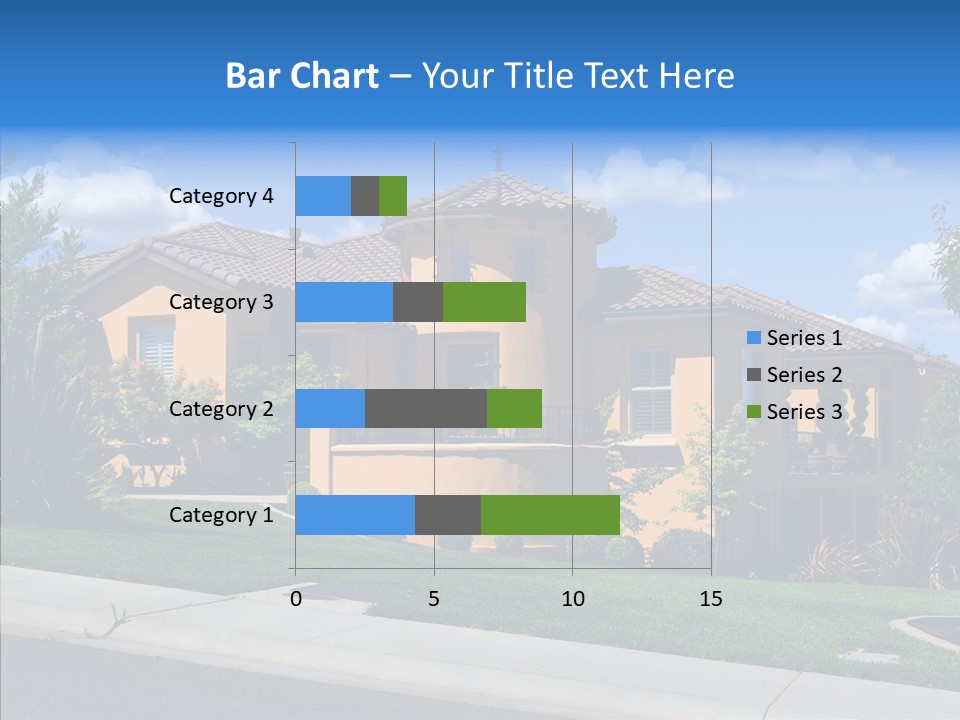 City Lawn Property PowerPoint Template