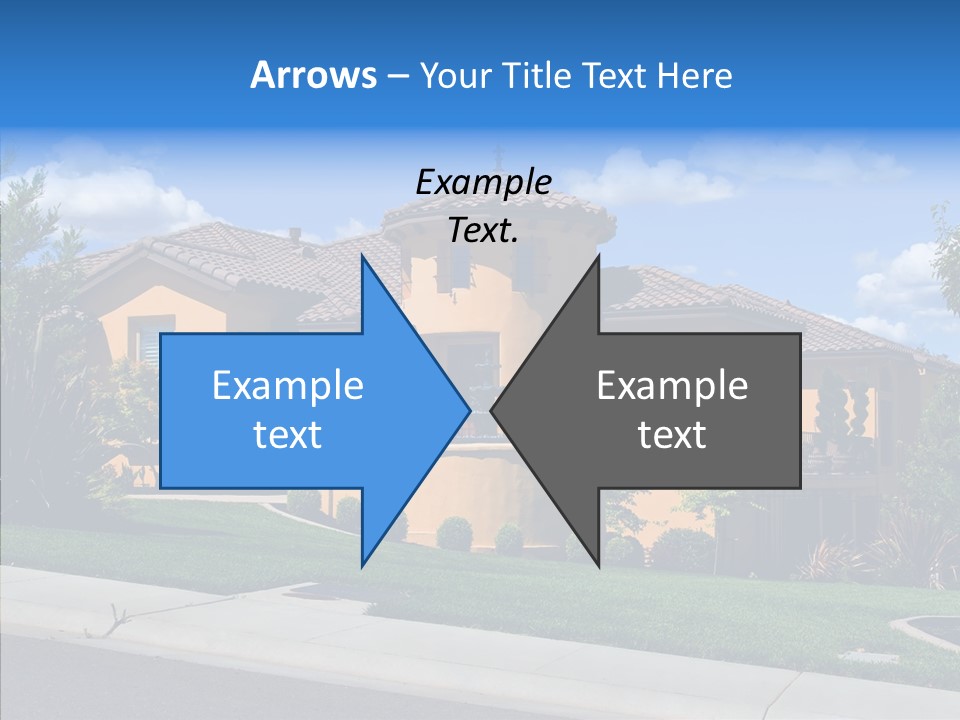 City Lawn Property PowerPoint Template