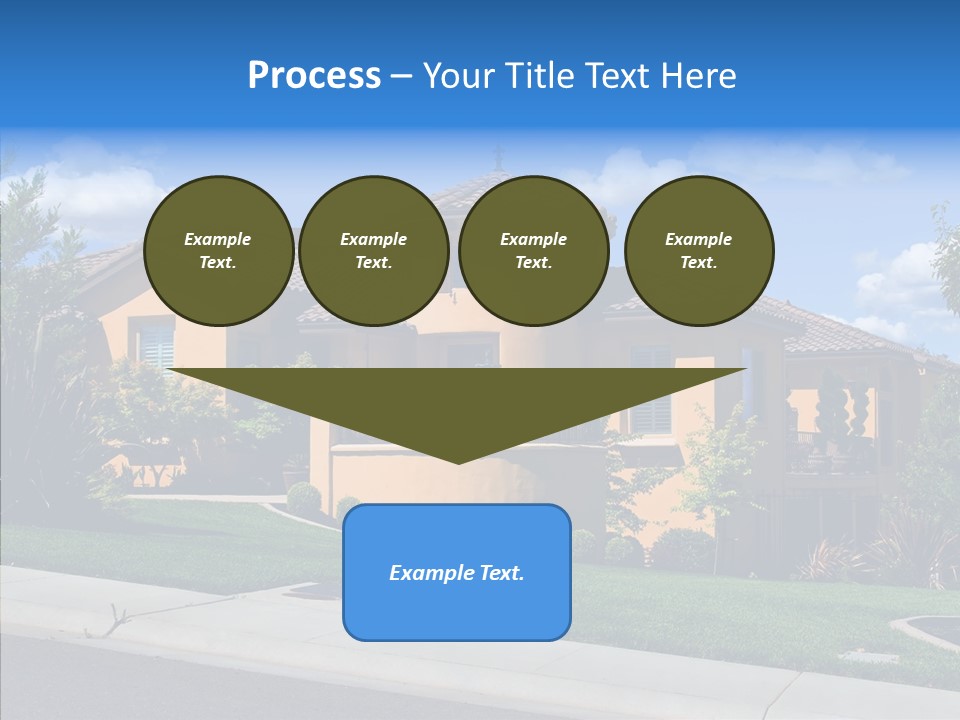 City Lawn Property PowerPoint Template