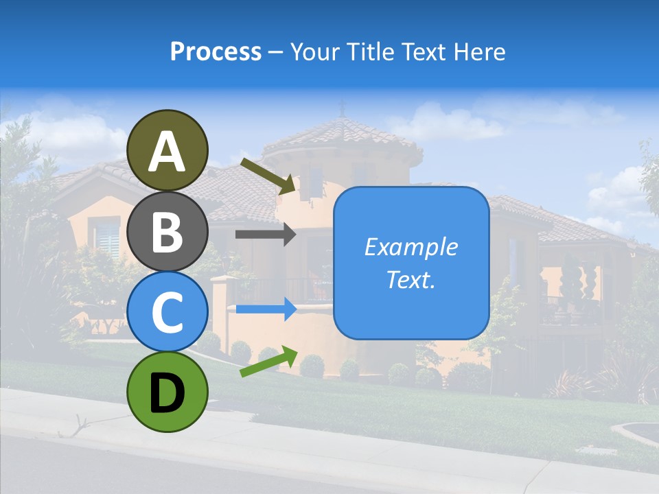 City Lawn Property PowerPoint Template