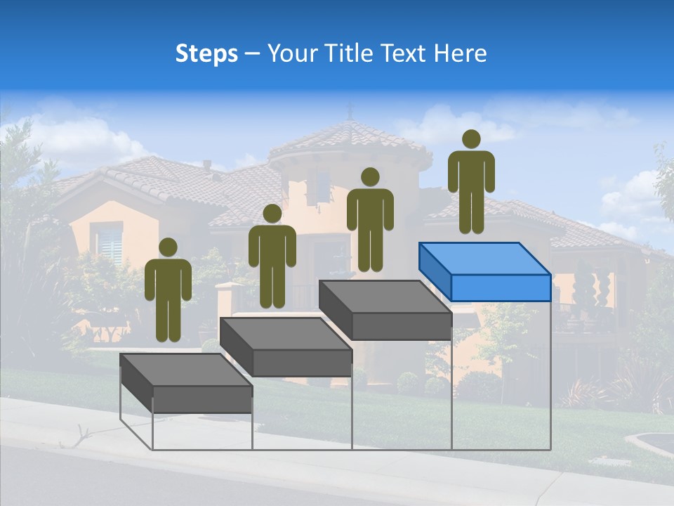 City Lawn Property PowerPoint Template