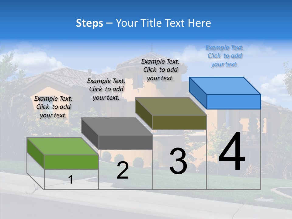 City Lawn Property PowerPoint Template