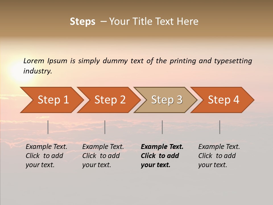 Rise Altitude Mauna PowerPoint Template
