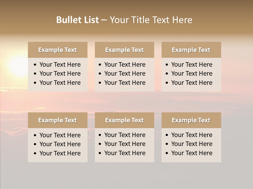 Rise Altitude Mauna PowerPoint Template