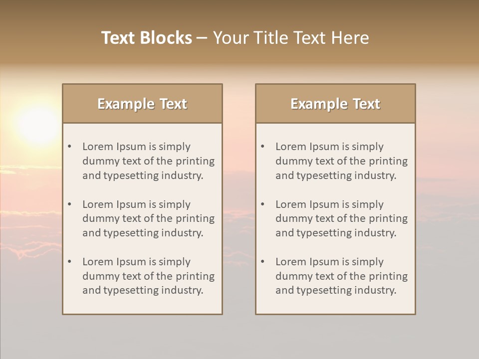 Rise Altitude Mauna PowerPoint Template
