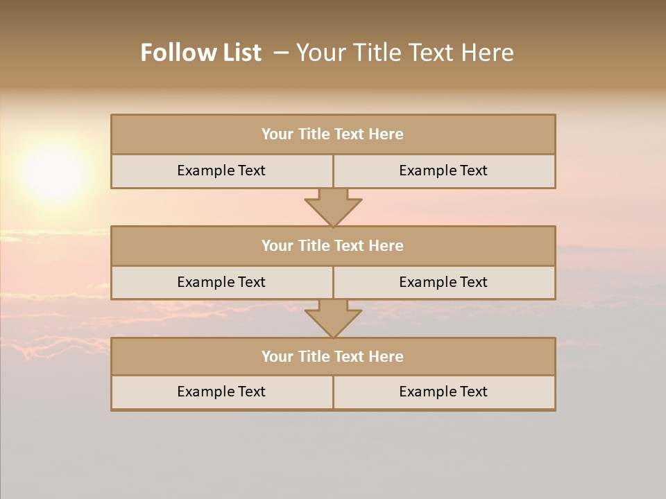 Rise Altitude Mauna PowerPoint Template