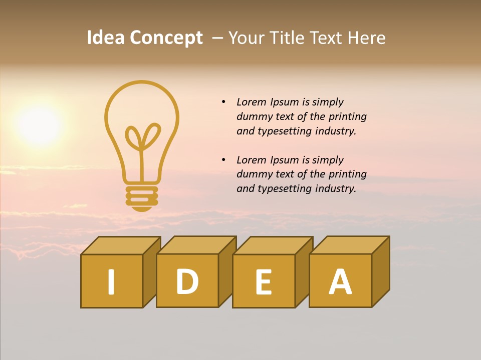 Rise Altitude Mauna PowerPoint Template