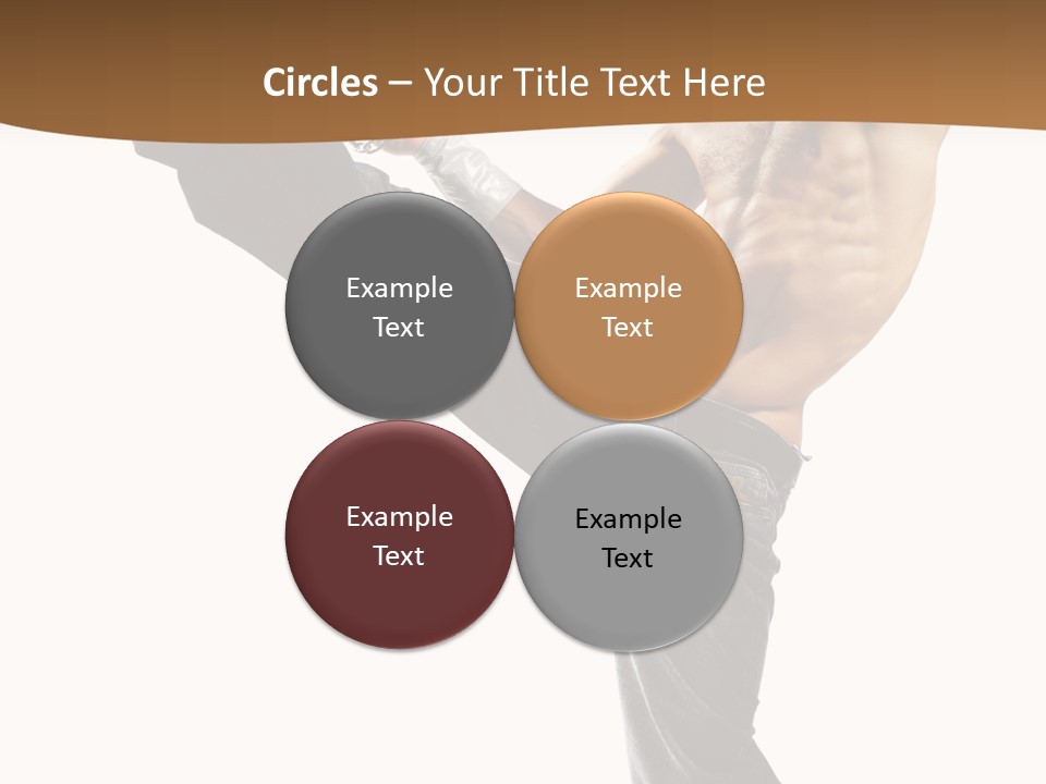 Night Dance Rapper PowerPoint Template