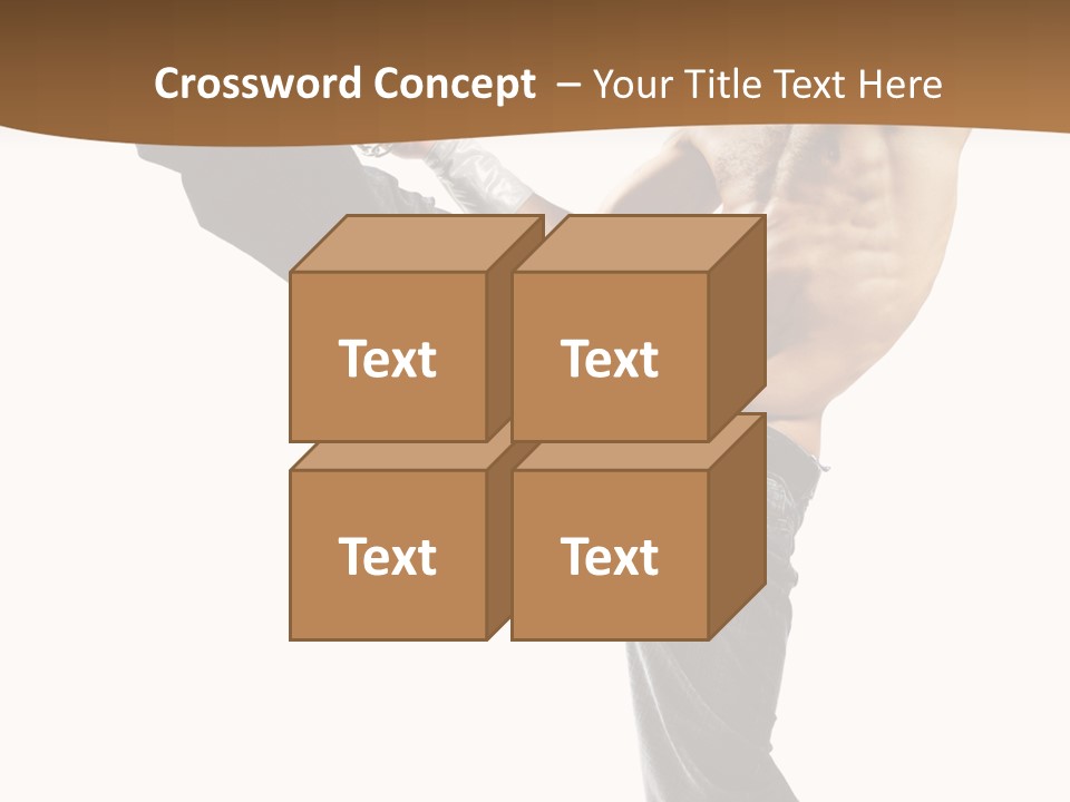 Night Dance Rapper PowerPoint Template