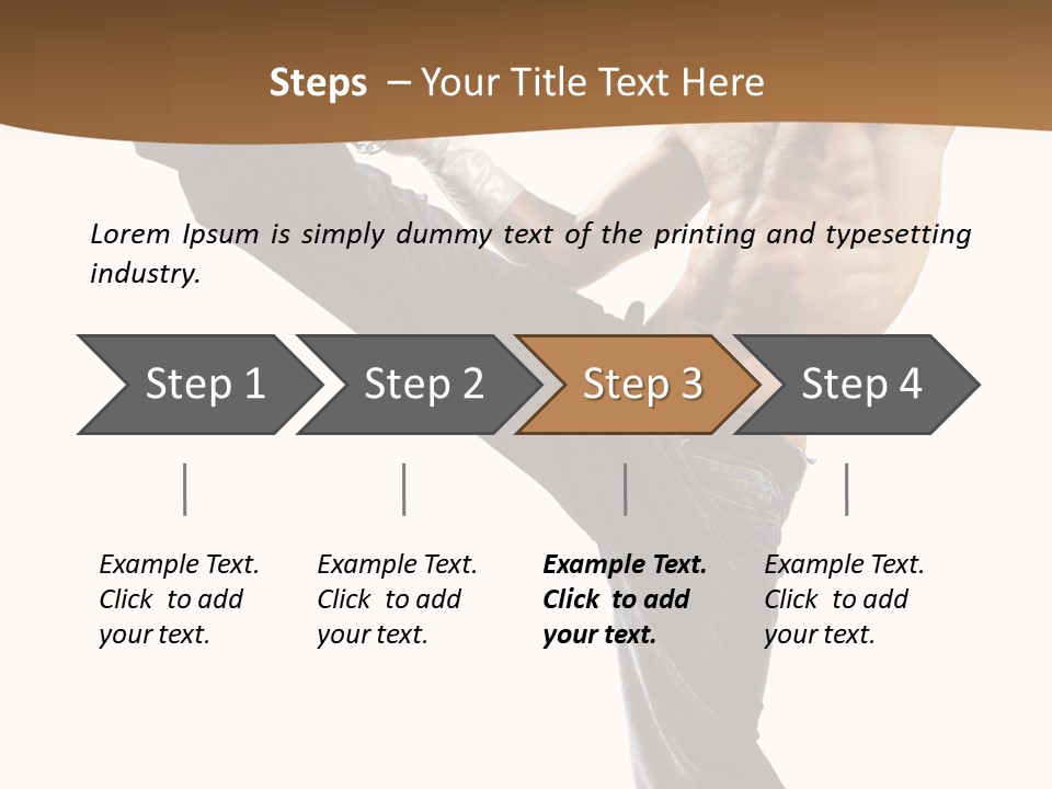 Night Dance Rapper PowerPoint Template