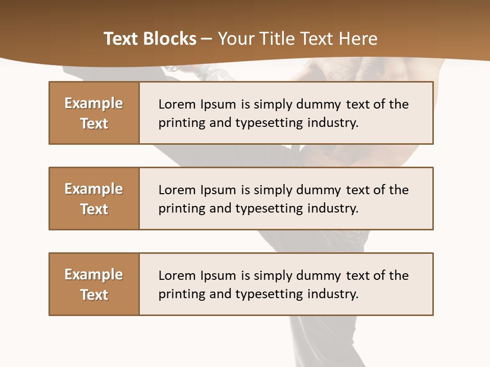 Night Dance Rapper PowerPoint Template