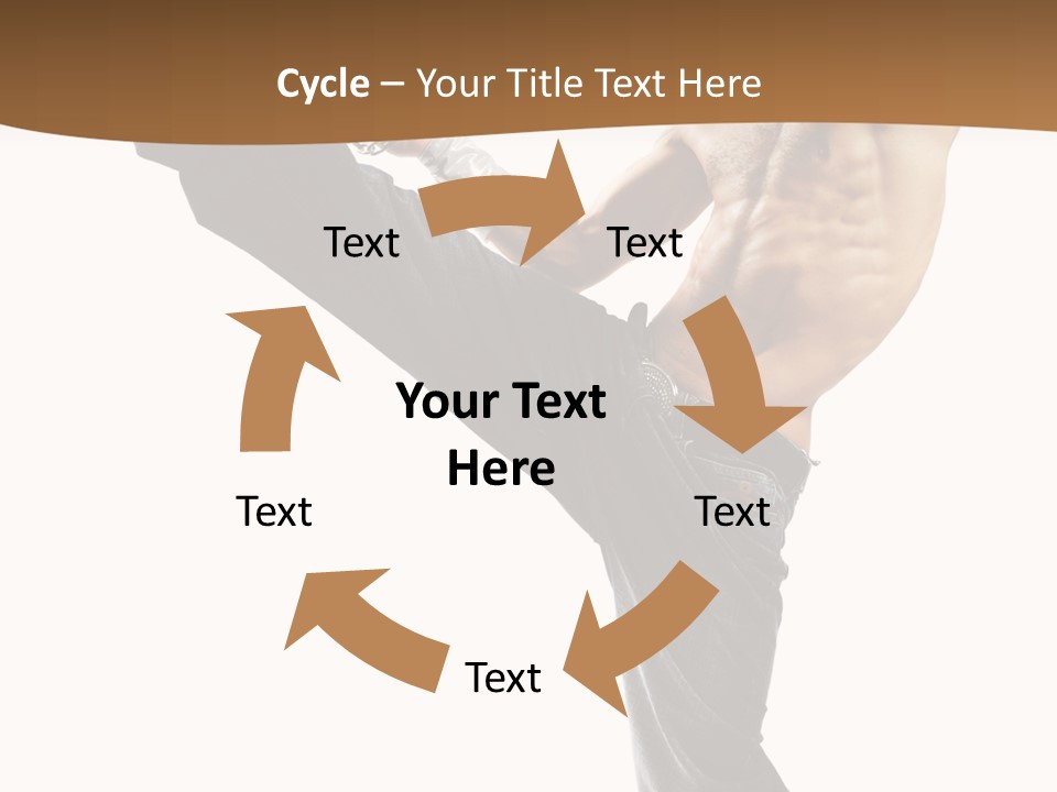 Night Dance Rapper PowerPoint Template