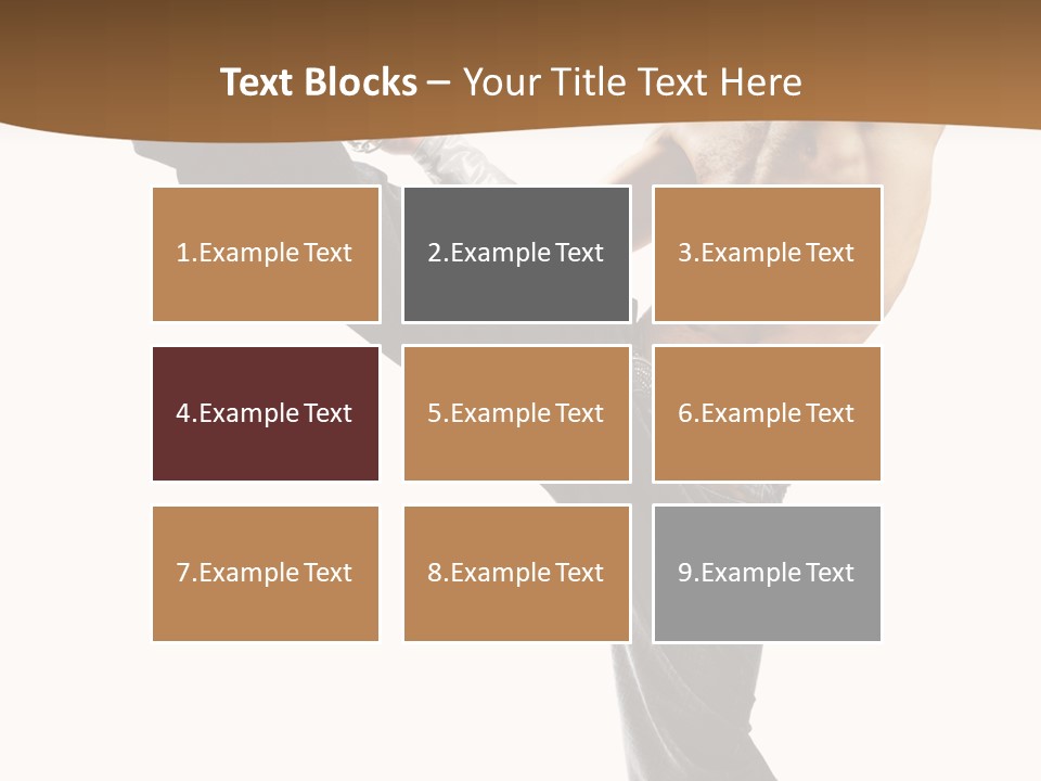 Night Dance Rapper PowerPoint Template