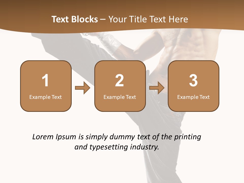 Night Dance Rapper PowerPoint Template